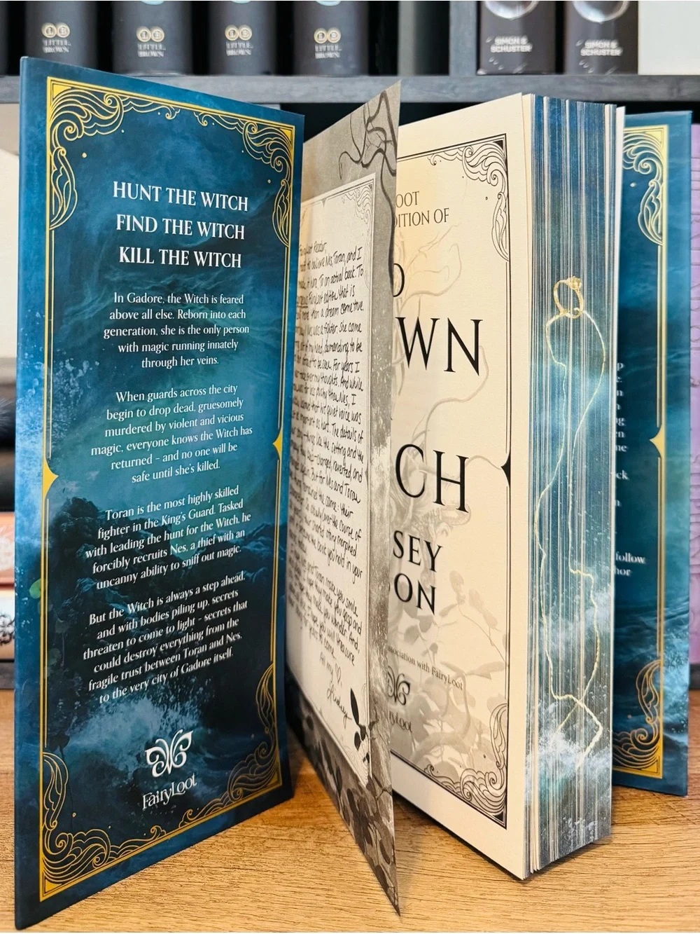 Fairyloot Exclusive Edition To Drown A Witch by Lindsey Olsson